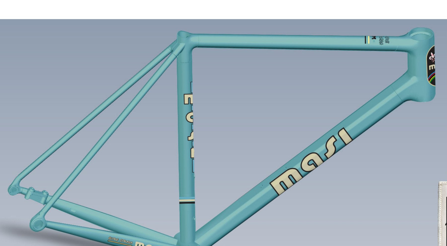 Centenario, Celeste One Hundred frame