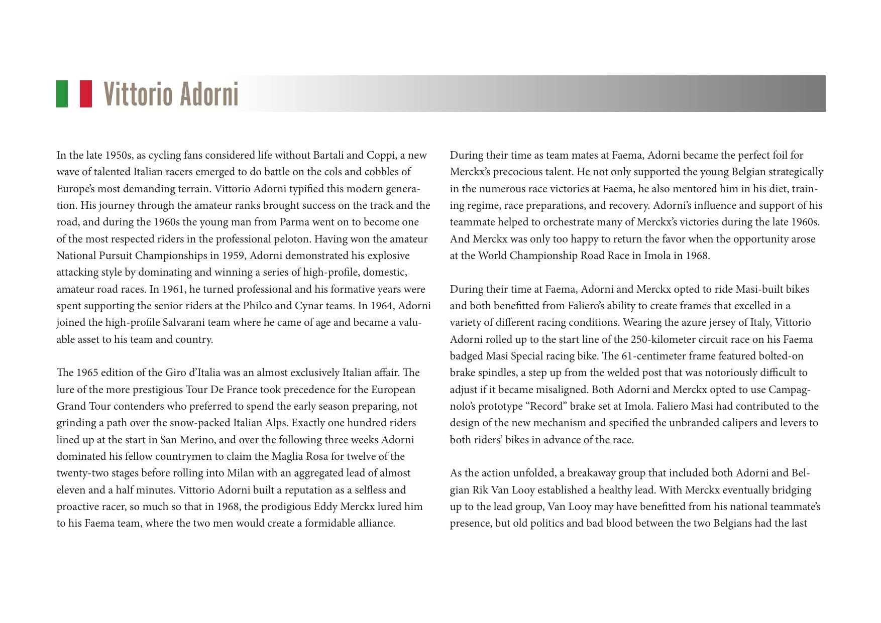 90 Years of Masi, page 59